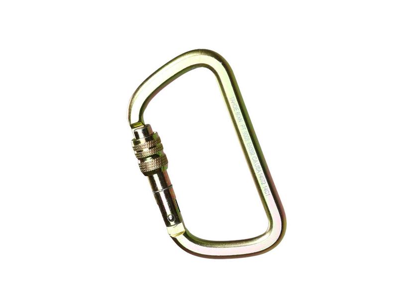 STEEL D SCREW LOCK FUSION CARABINER